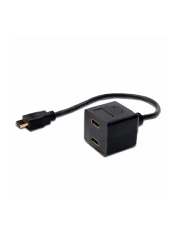 SDOPPIATORE HDMI A 1M/2F 0.20 M