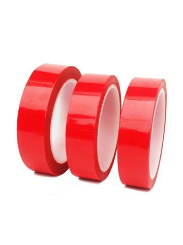 60 PZ - NASTRO BIADESIVO SPUGNA BIANCO PELLICOLA RED 25MM x 2MT