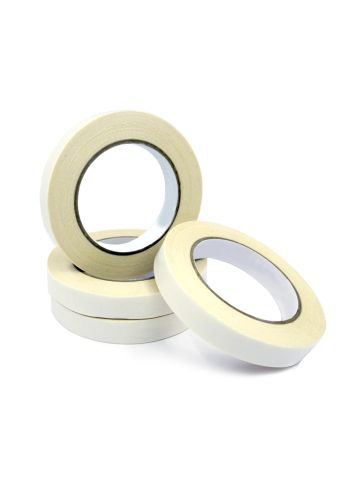 12 PZ - NASTRO CARTA GOMMATA BIANCA 25MM x 50MT