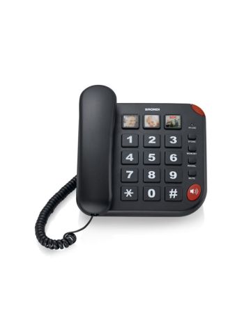 TEL. FISSA BRONDI BRAVO 15 NERO