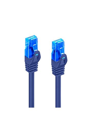 EWENT CAVO PATCH CAT 6 U/UTP 0,5mt BLU.