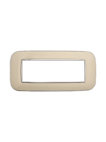 ETTROIT PLACCA ORBIS 6 MODULI - SERIE MOON - SABBIA (AN91609) Compatibile ABB Axolute