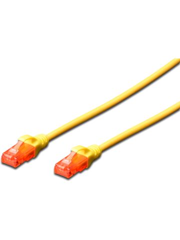 CAVO PATCH CAT 6 U/UTP CCA 0,5 MT GIALLO