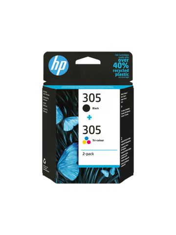 HP MULTIPACK 305 BK+COLORE ORIGINALE