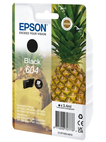 CARTUCCIA EPSON T604 ANANAS NERO ORIGINA