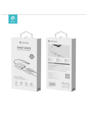 ADATTATORE TIPO-C CARICA E AUDIO