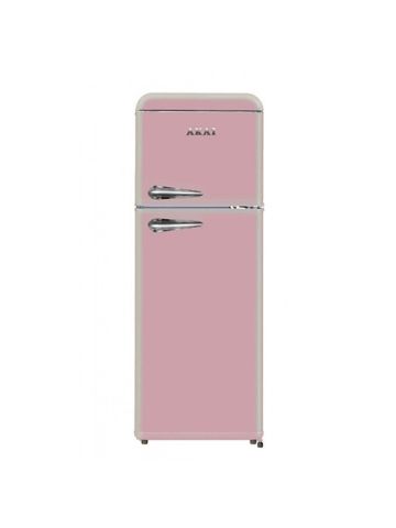 FRIGORIFERO AKAI DOPPIA PORTA 240LT PINK