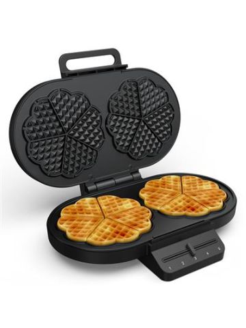 PIASTRA WAFFLE A FORMA DI CUORE