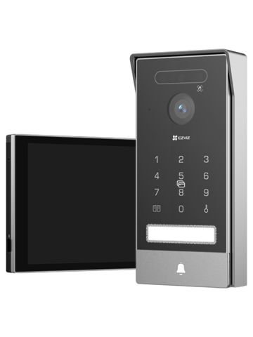 EZVIZ HP7 PRO - VIDEOCITOFONO - 4K - SCHERMO TOUCH 7"" - CONTROLLO REMOTO - RILEVAMENTO MOVIMENTO - AUDIO BIDIREZIONALE - SBLOCCO RFID