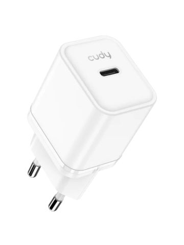CUDY CH25_EU - 25W USB-C CHARGER WITH EU PLUG