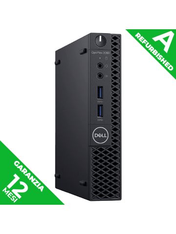 DELL OPTIPLEX 3060 MICRO - PC DESKTOP MINI - CPU INTEL I5 GEN. 8 - RAM 16GB - SSD 512GB - W11 PRO - 1Y - REFURBISHED GRADO A