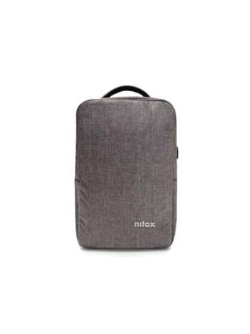 Nilox Tech Zaino per Notebook 15.6" Urban Eco Pro Grigio