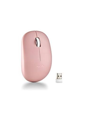 NGS Mouse Wireless Fog Pro 1000dpi 2tasti Pink