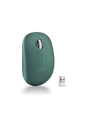 NGS Mouse Wireless Fog Pro 1000dpi 2tasti Green