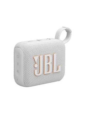 JBL GO4 Portable BT Speaker White