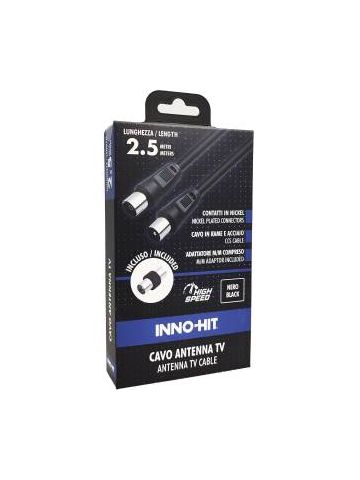 Inno-Hit Cavo Antenna M/F 2.5m Nero
