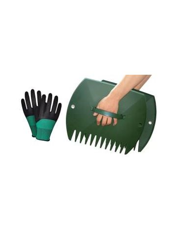 Fenner OpenAir Set 2pz Palette Raccogli Foglie + Guanti Nitrile