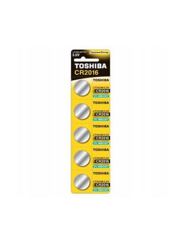 Toshiba Batteria Bottone CR2016 1Cnf/5pz