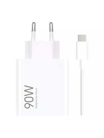 XIAOMI BHR07ZBEU - ALIMENTATORE 90W USB-A + CAVO TYPE-C WHITE