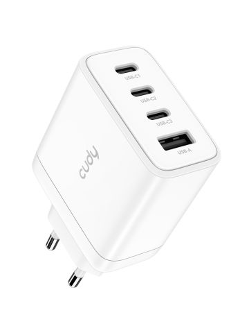 CUDY CHARGER CH70_EU 65W 3PT USB-C + 1PT USB-A