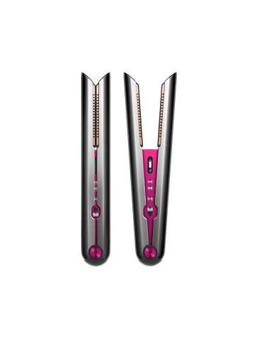 Dyson Piastra Capelli Senza Filo Corrale Nero-nichel/fucsia