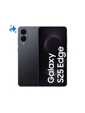 Samsung SM-S937 S25 Edge 12+512GB 6.7" 5G Titanium Jetblack DS EU