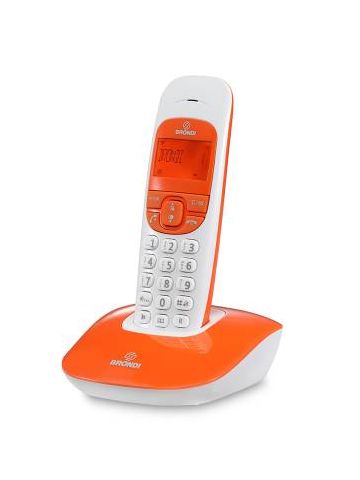 Telefono Cordless Brondi Nice Arancio