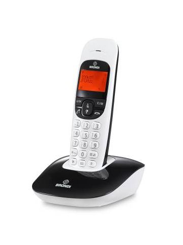 Telefono Cordless Brondi Nice Nero/Bianco