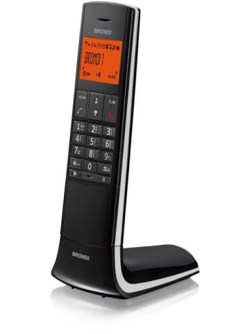 Telefono Cordless Brondi Lemure Nero